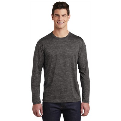 Sport-Tek ® PosiCharge ® Long Sleeve Electric Heather Tee.