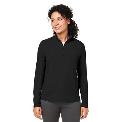 Devon and Jones® Women's Raleigh Stretch Quarter-Zip Pullover Sweater