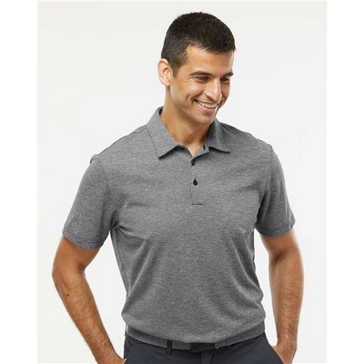 Adidas® Men's Heathered Polo Shirt