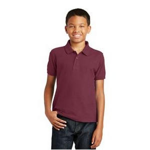 Port Authority® Youth Core Classic Pique Polo.
