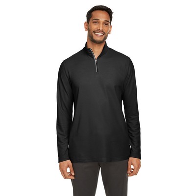 CORE365™ Men's Fusion ChromaSoft™ Pique Quarter-Zip Pullover Shirt