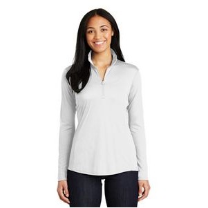 Sport-Tek® Women's PosiCharge® Competitor™ 1/4-Zip Pullover.